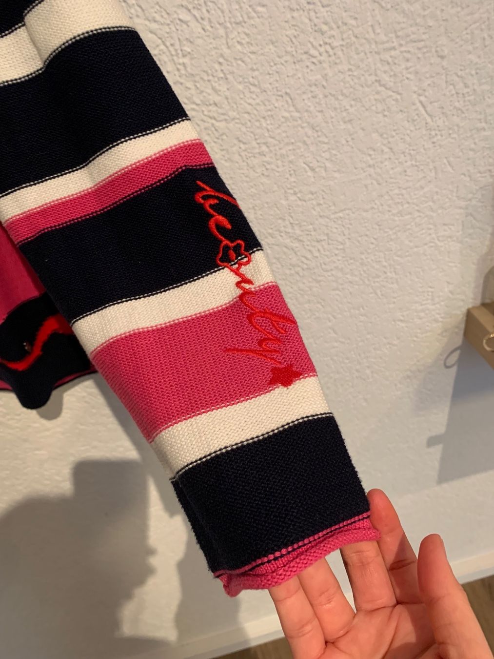 Rabe Maglioni & Felpe: Rabe Pullover gestreift Pink Rot bunt Gr. 38 / M – Usato da Fislisbach venduto da KolibriSecondhand 3