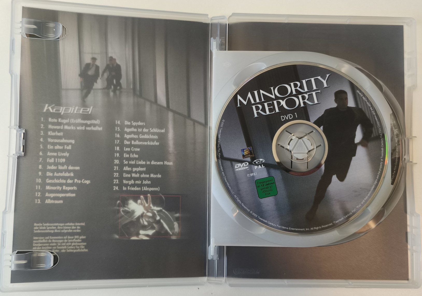 Tutti i DVDs: DVD: Minority Report - 2002 - 2 Disc Special Edition – Usato da Hagendorn venduto da Thom.74 2