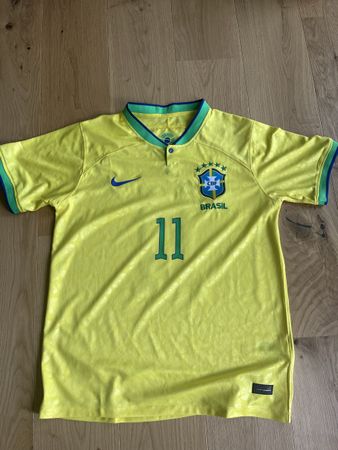 Maillot du Brésil 2022 Nº11 Rodrygo SIGNÉ