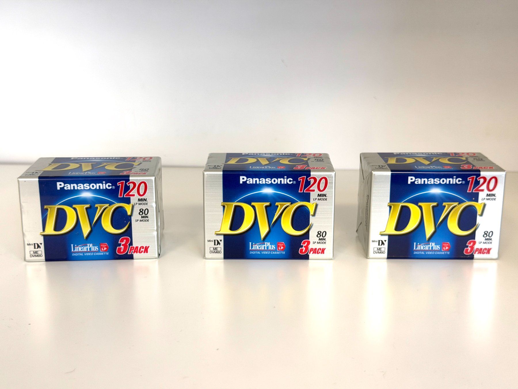 Filme: 9x Panasonic DVC 120 min – Neu und originalverpackt aus Arbedo von stu_b7t8