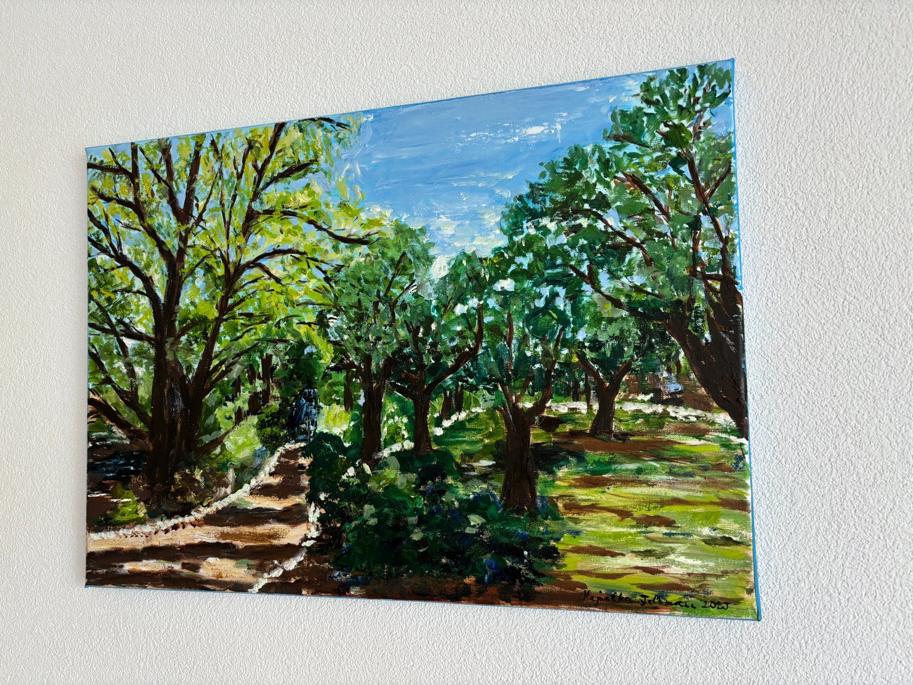 Dipinti: Ölgemälde - In Renoirs Garten – Nuovo (secondo la descrizione) da Cham venduto da Felha 2