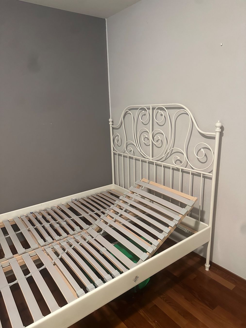Ikea Letti: Weisses Metallbett – Usato da Zumikon venduto da Rony-Zurich 2