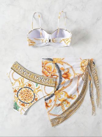 Bikini SHEIN 3 pièces femme, taille L