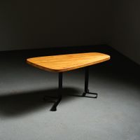 RARE CHARLOTTE PERRIAND FREE FORM TISCH LES ARCS