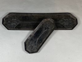 Jugendstil Silberschalen Set versilbert 220 um 1920