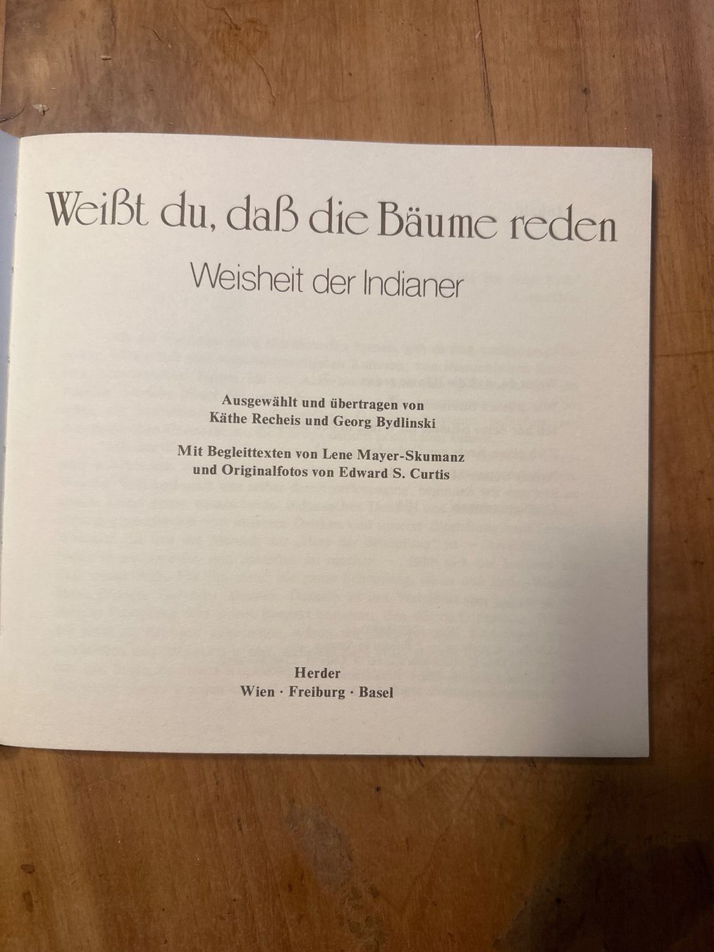 Libri: "Weisst du, dass die Bäume reden" Buch – Usato da Frauenfeld venduto da aluma14 1