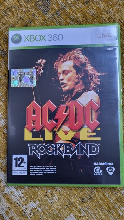 Rockband - AC/DC Live (XBox 360) (Gebraucht) in Montagnola für CHF 5 ...