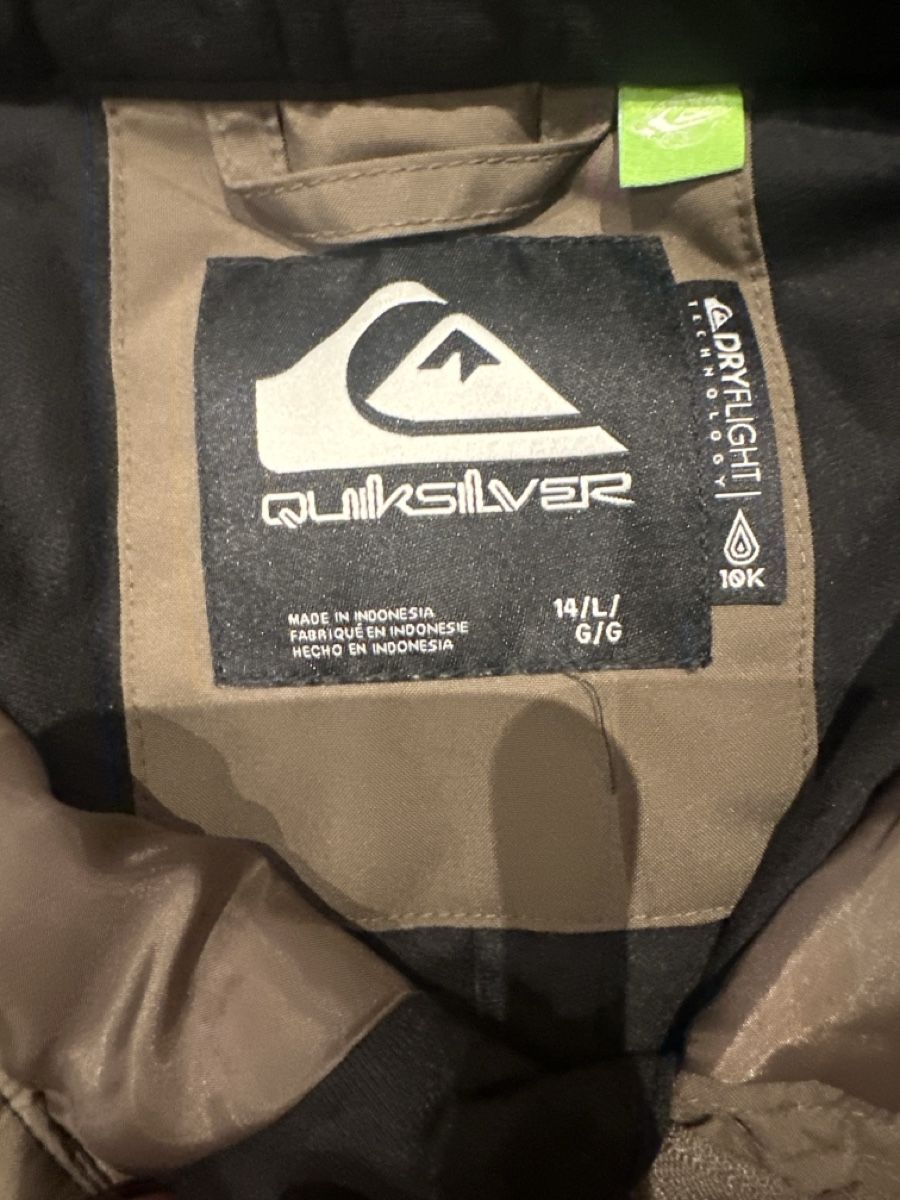 Quiksilver Pantalons: Braune Quicksilver Ski Hose – D'occasion à Thalwil par Markus6232 1