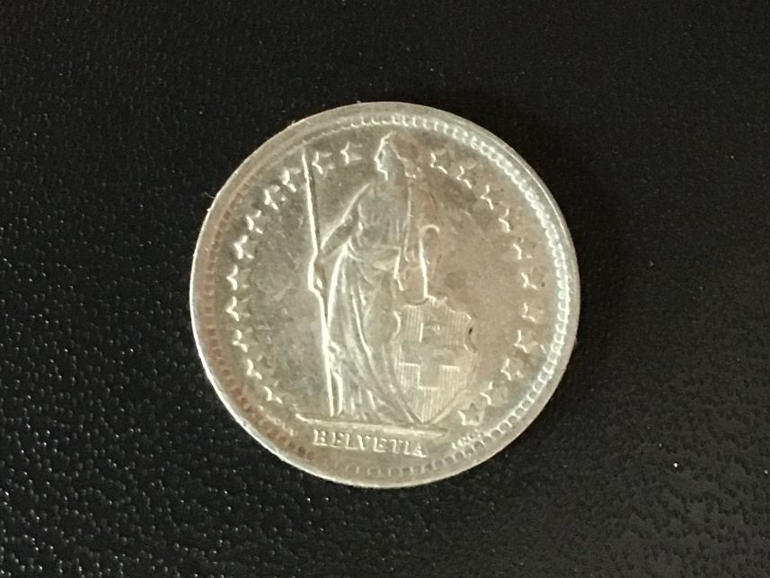 Tutti le monete: Silber 1/2 Franken1965 – Usato da Urtenen-Schönbühl venduto da banknote08 1