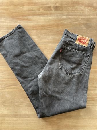 Levi's Jeans 505 W36 L36 black washed used condition