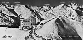 Panoramakarte (10.5 x 21 cm) - Davos, Jakobshorn