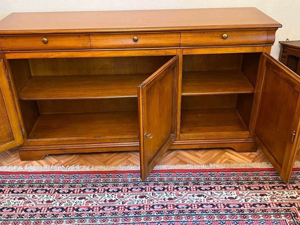 Cassettiere: Selva Kommode Sideboard Nussbaum Anrichte Biedermeier – Usato da Gemünden venduto da GEUENWALD 6