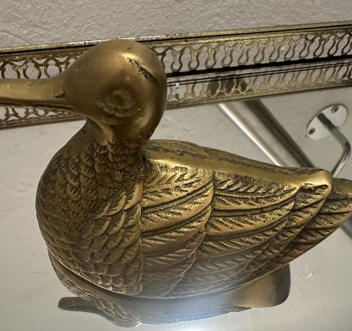 Statuette: Vintage Messing Ente, Massiv. – Nuovo (secondo la descrizione) da Nebikon venduto da Vanessa2003 1