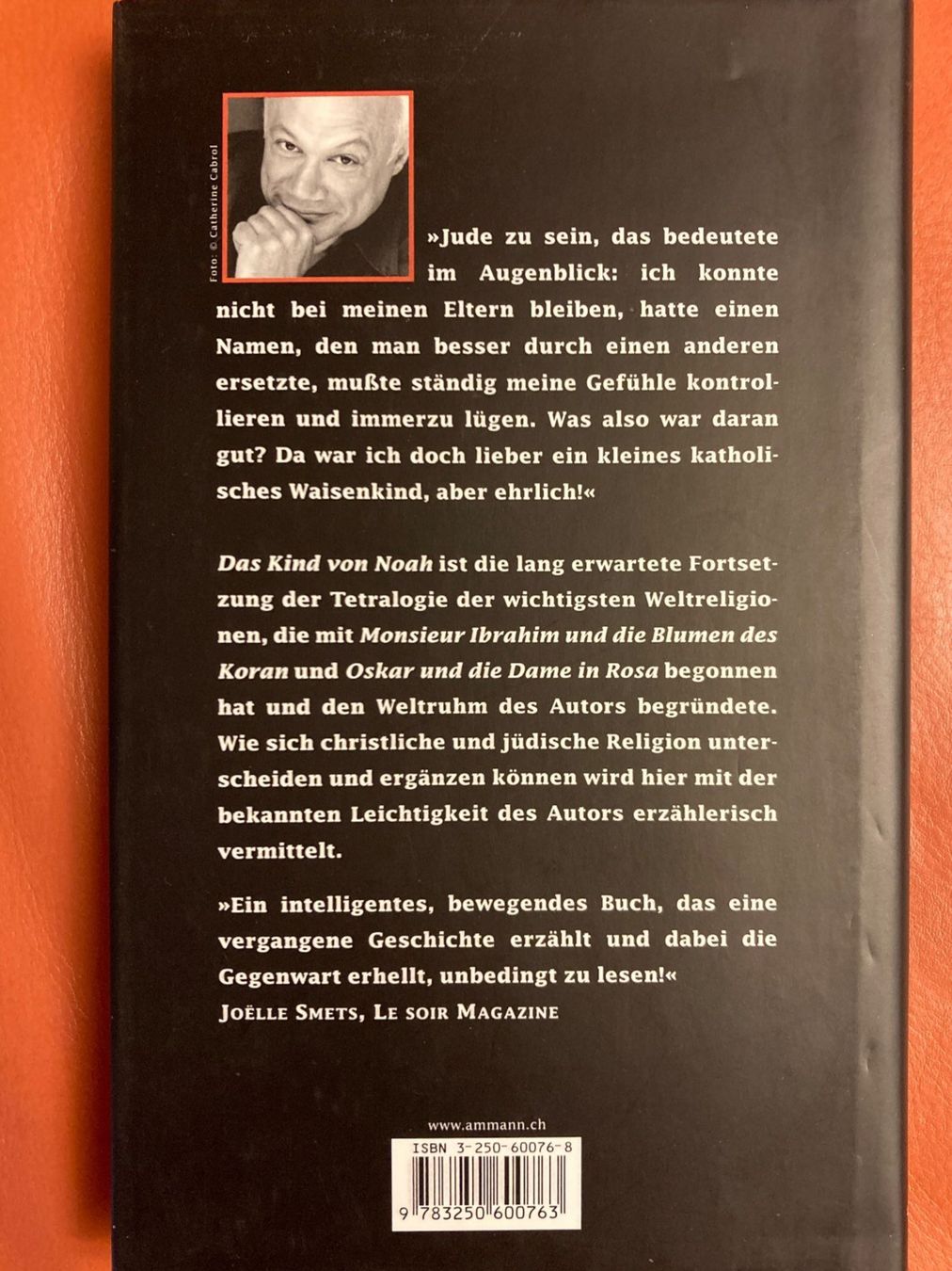 Libri: Eric-Emmanuel Schmitt,  Das Kind von Noah, Hardcover – Usato da Baden venduto da Yoyo1 1