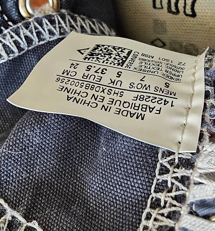 Herrenschuhe: Converse jeansblau 37.5 – Gebraucht aus Appenzell von San-cu 1