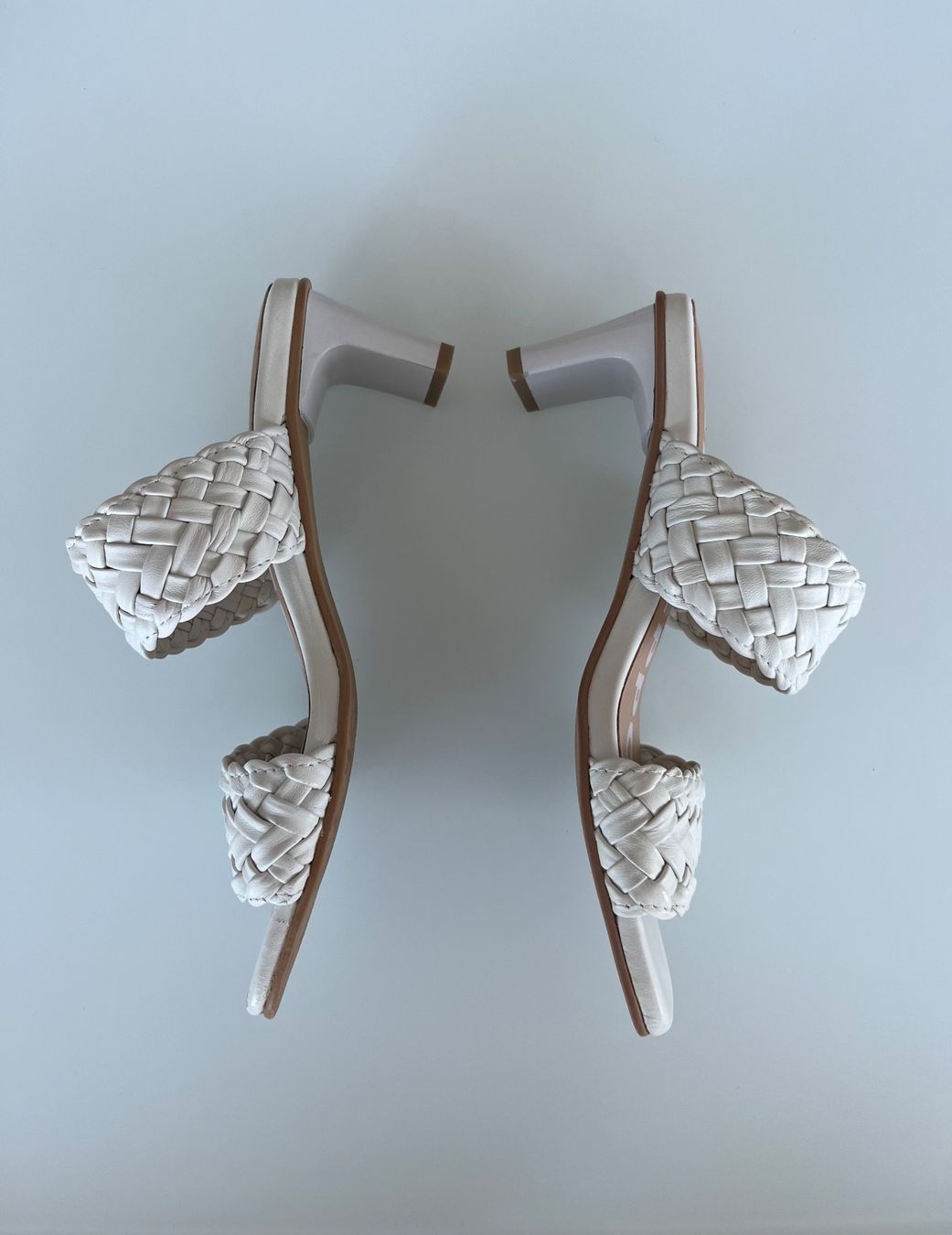 Damenschuhe: Mules Gioseppo T. 37 blanches tressées été talons – Neu (gemäss Beschreibung) aus Neuchâtel von Virg30 2
