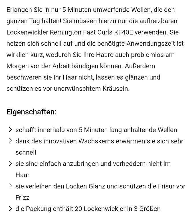 Fers à boucler & lisser: Carmen Lockenwickler Set - aufheizbar – D'occasion à Gutenswil par taminu 1