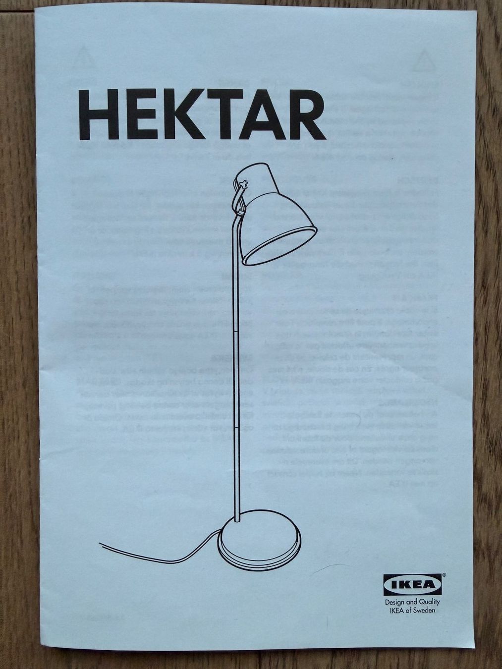 Ikea Lampade: Lampe HEKTAR – Usato da Schwerzenbach venduto da tomschl 4