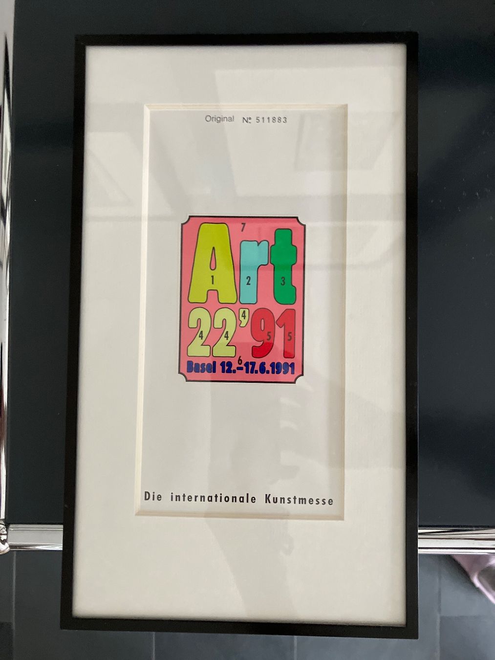 Foto & Immagini: Art Basel 1991 - Intern. Kunstmesse - Bild nummeriert – Usato da Winterthur venduto da pompea