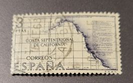 Spanien 1967 alte briefmarke