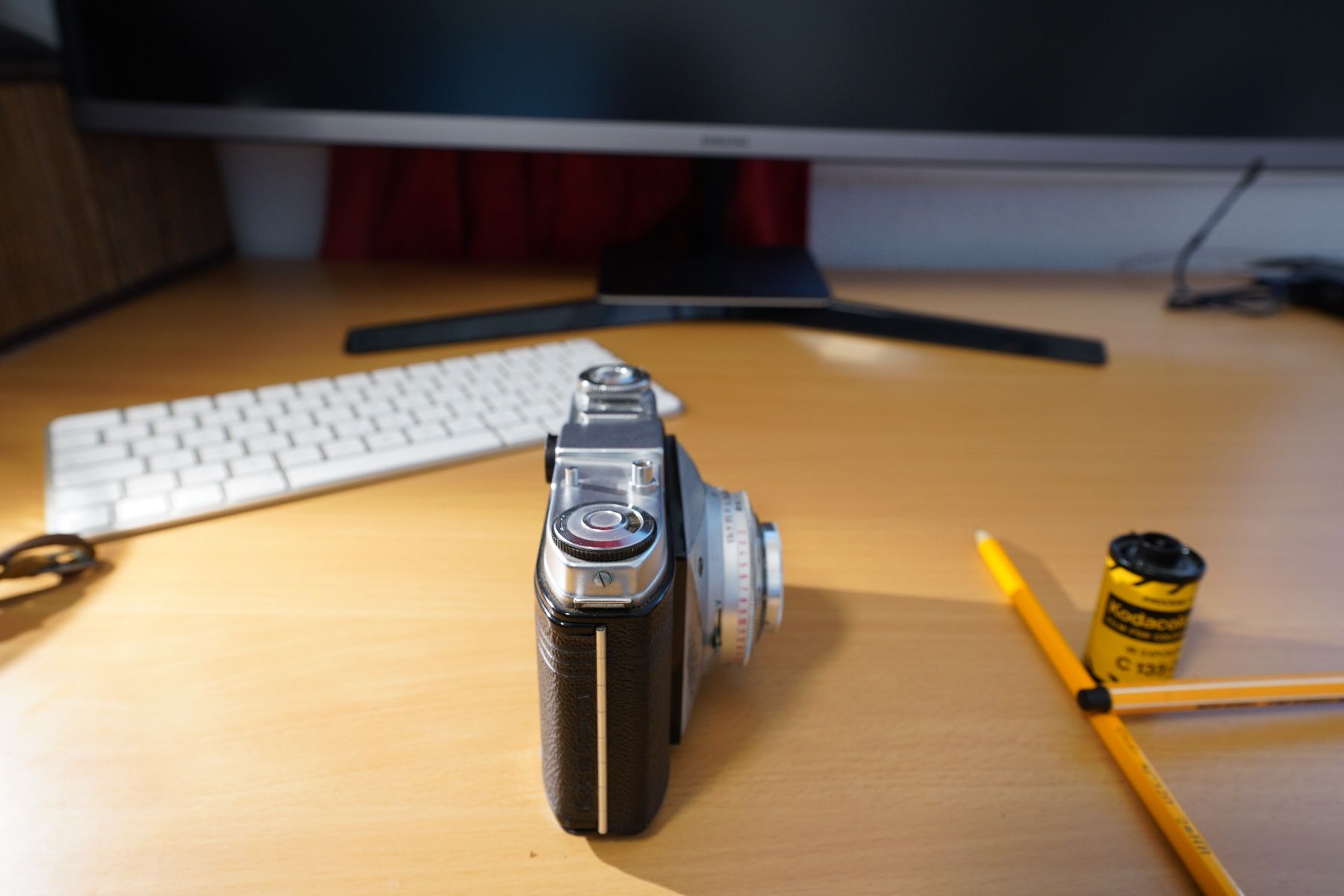 Kodak Kamera: Kodak Retinette Reimar 1:3,5/45mm + Hülle – Gebraucht aus Dagmersellen von sim_zqh8 3