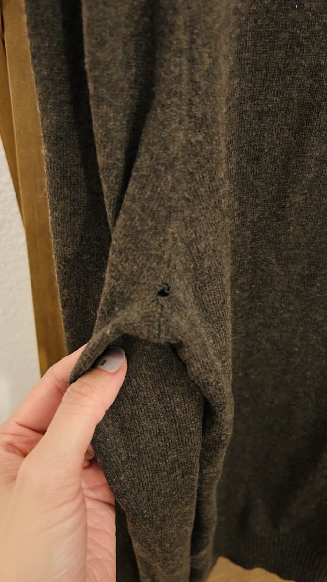 Pullover & Sweatshirts: Lyle & Scott Pullover braun (Gr.M) – Defekt aus Zürich von am3s_se11s 2