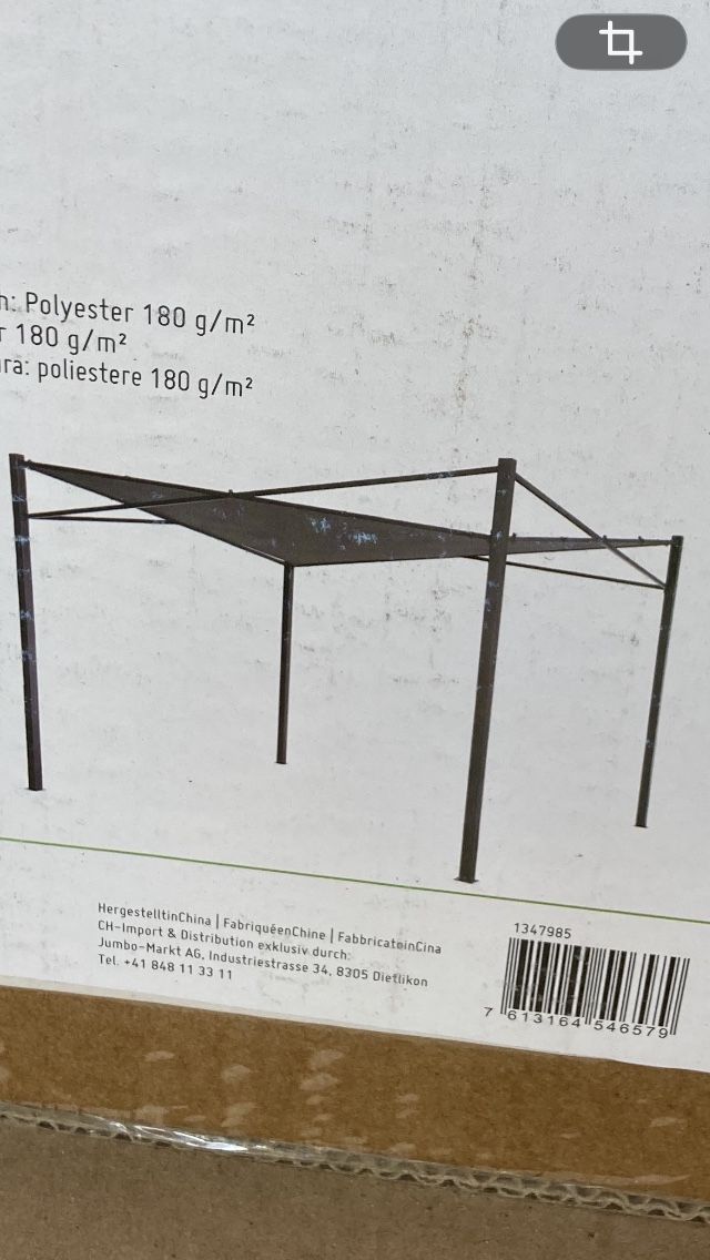 Tutte le decorazioni: MOOD Pavillon RIA, 410x410cm – Nuovo e nell'imballaggio originale da Gals venduto da Chrisi-76 1