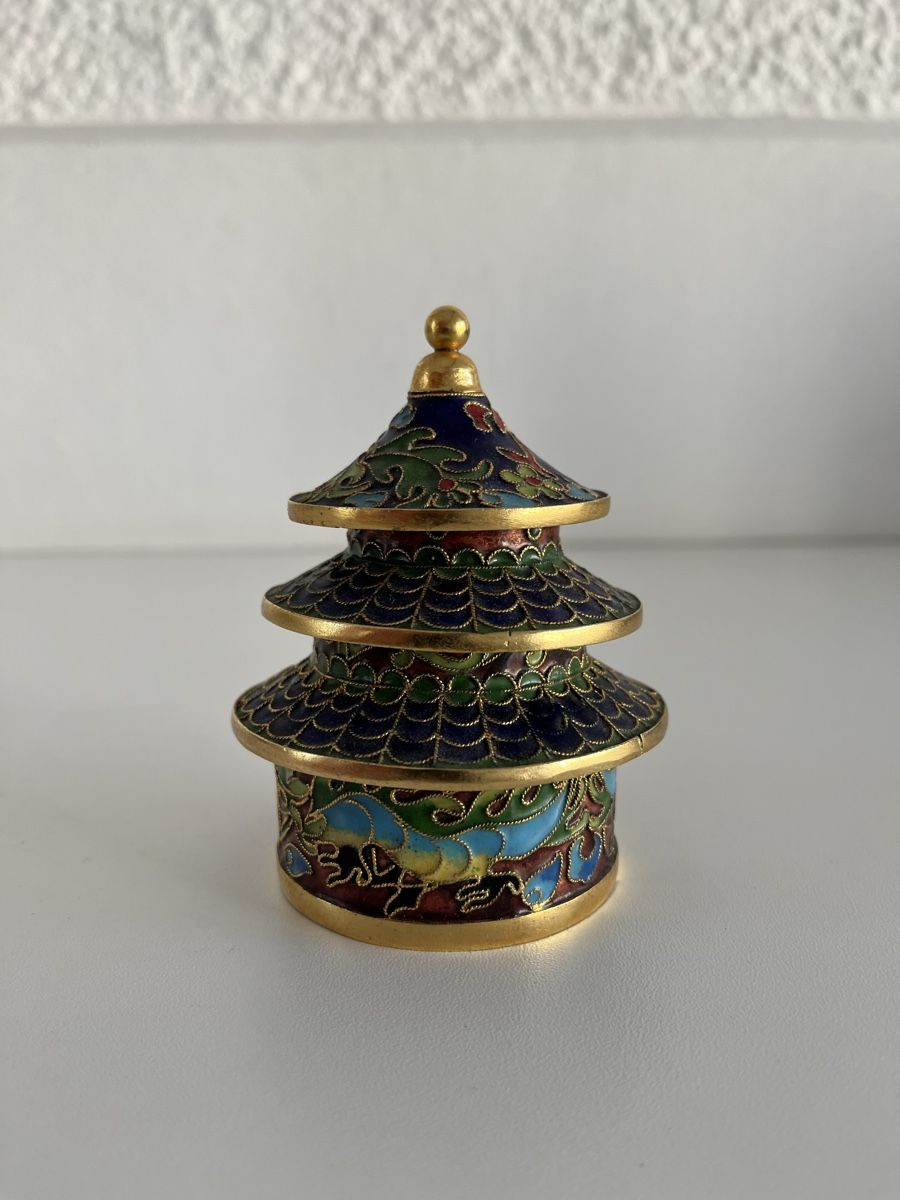 Tutte le decorazioni: Pagode Cloisonne – Usato da Wetzikon ZH venduto da seli03 2