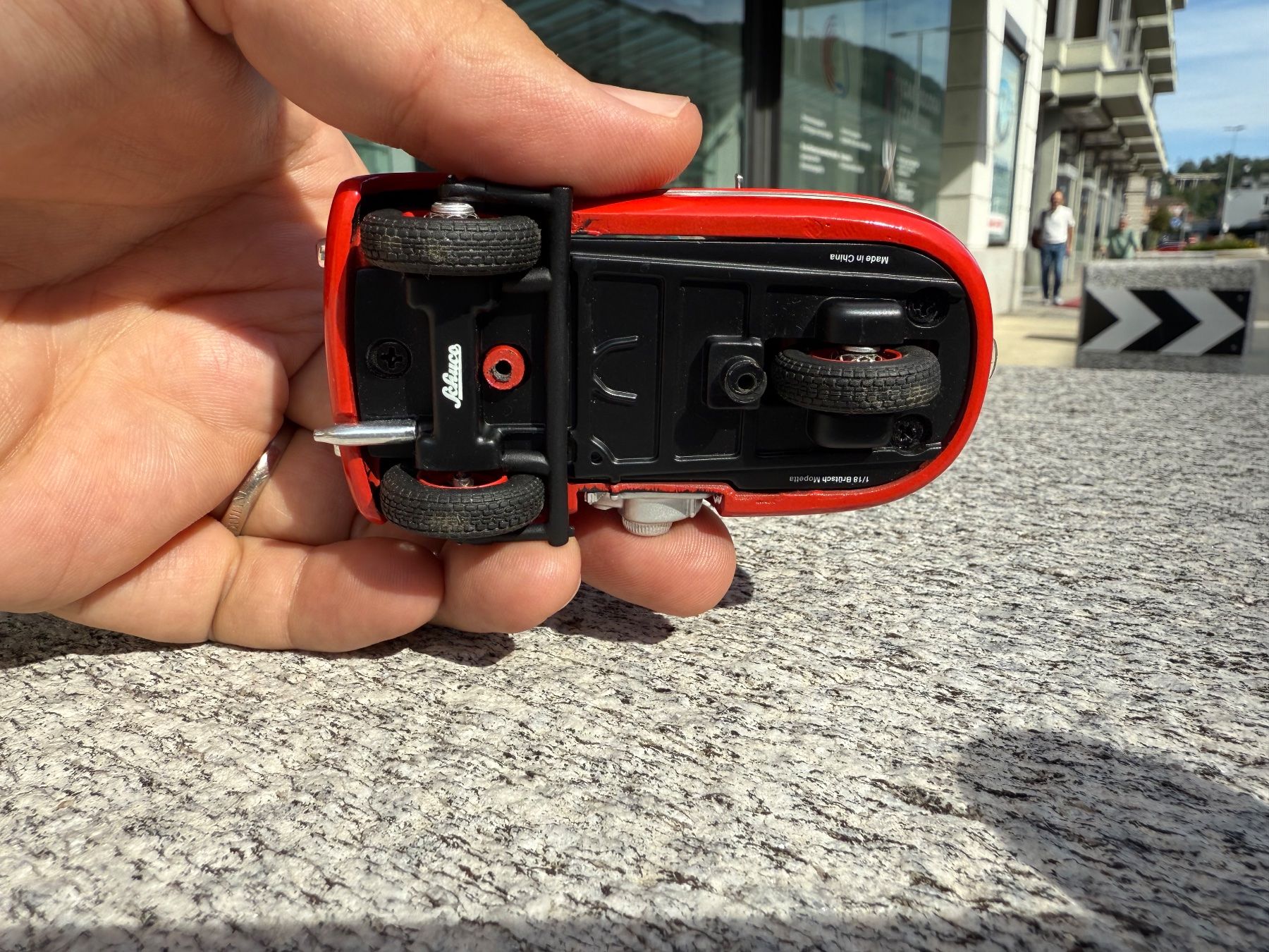 Schuco Modellini d'auto: Introvabile Schuco 1:18 Mopetta Brütsch – Usato da Chiasso venduto da Carrara-Modellismo 4