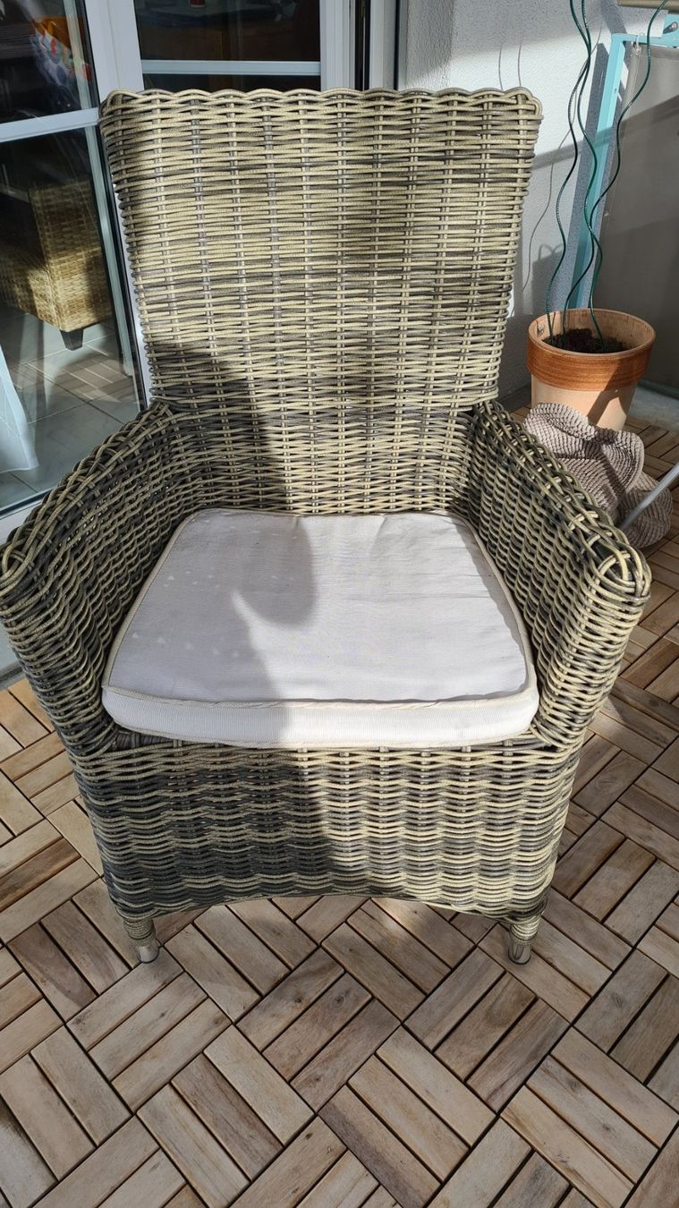 Micasa Poltrone: Rattan Sessel (2 Stück) – Usato da Boningen venduto da hendi0203