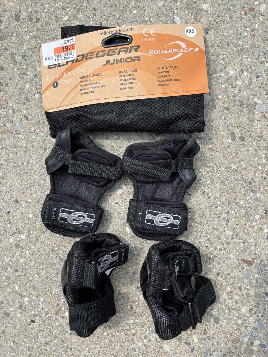 Protezioni & Imbottiture: Schutzausrüstung Inline Skates XXS – Usato da Rain venduto da Denbie 1
