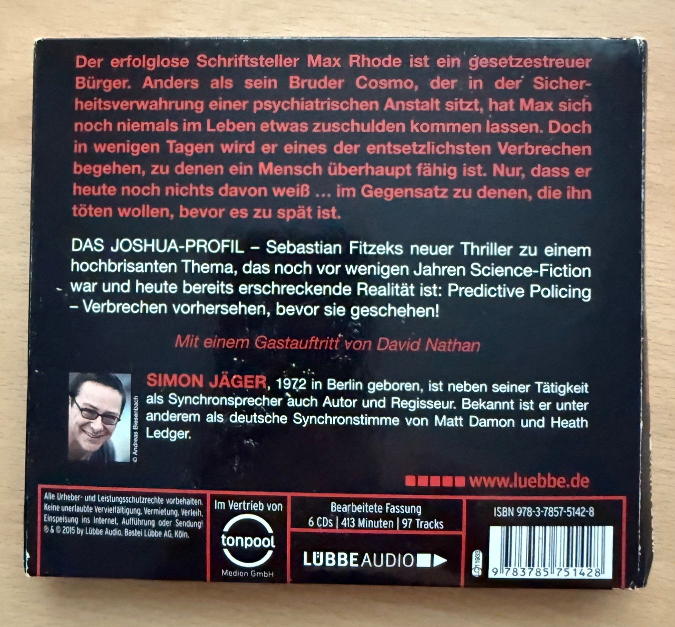 Livres audio: Sebastian Fitzek – D'occasion à Liestal par 99katzen 1