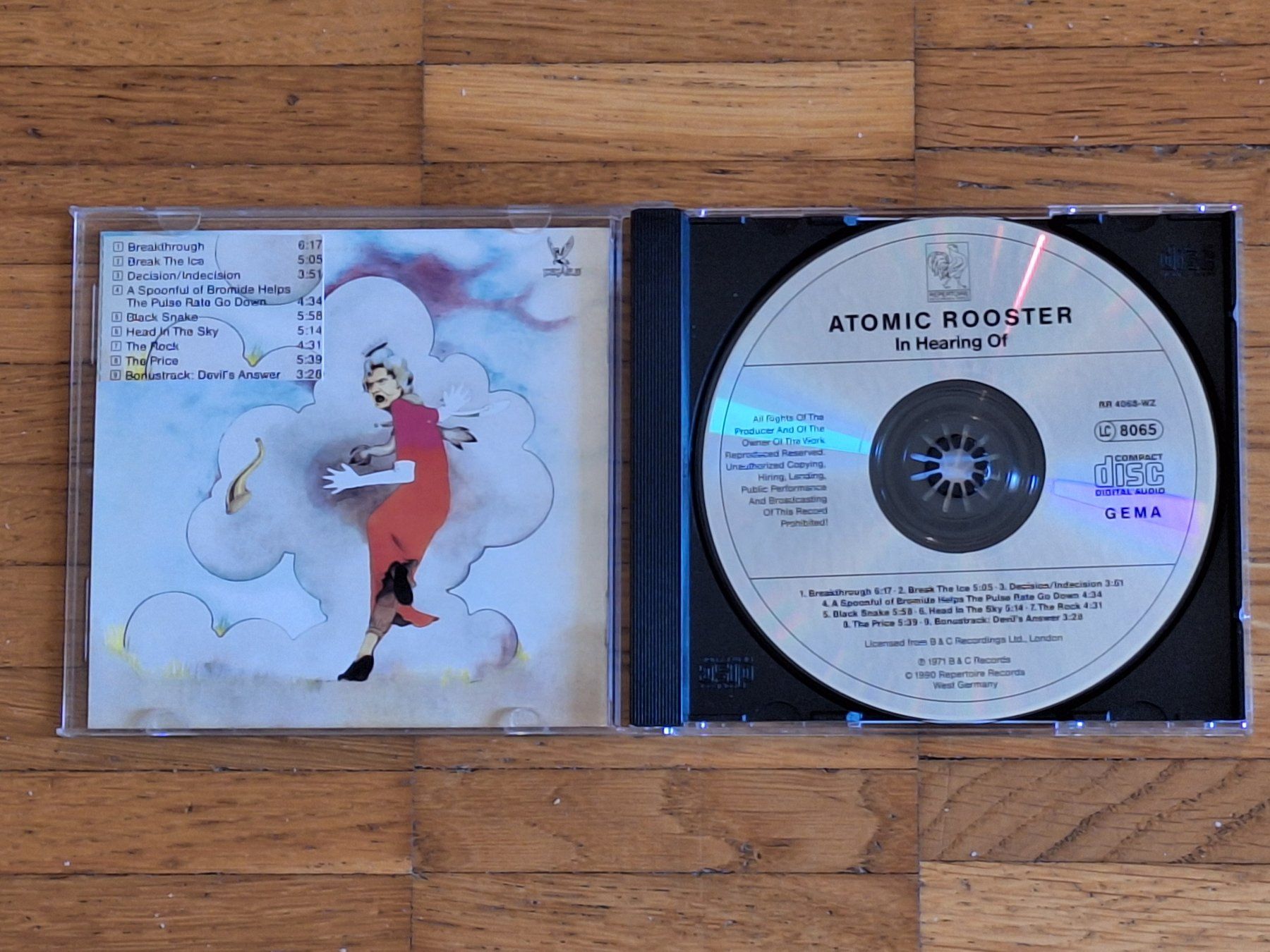 CDs: Atomic Rooster, In Hearing Of - CD DE 1990 – Neuf (Voir description) à Oberentfelden par Musicud 2