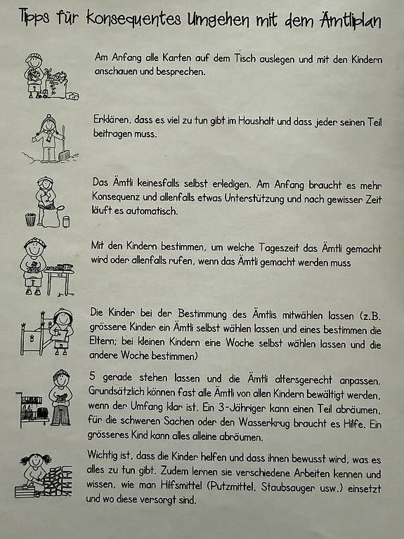 Spiele: Ämtliplan für Kinder – Gebraucht aus Ruswil von aw123 1