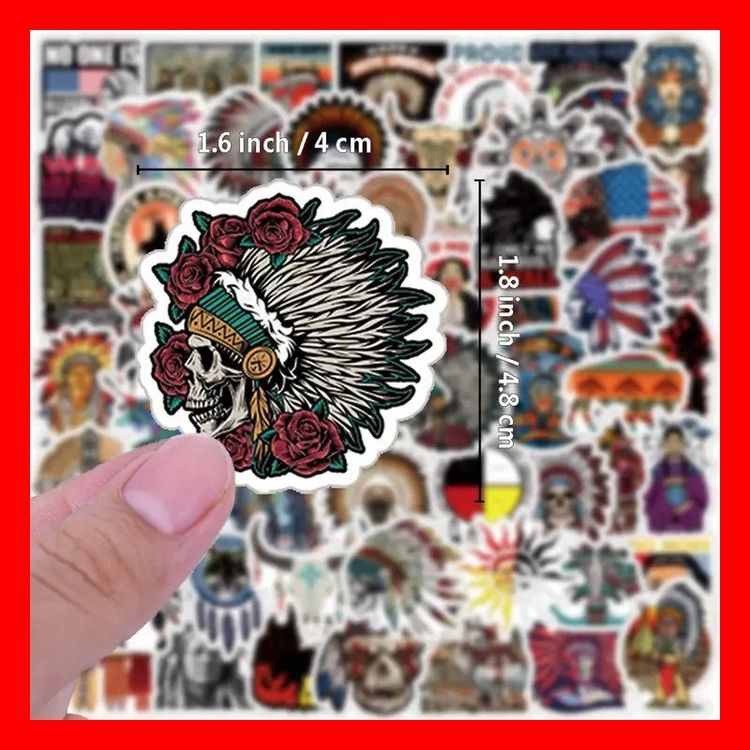 Indianer Häuptling Kopf Mit Kopfschmuck (Indianer Krieger