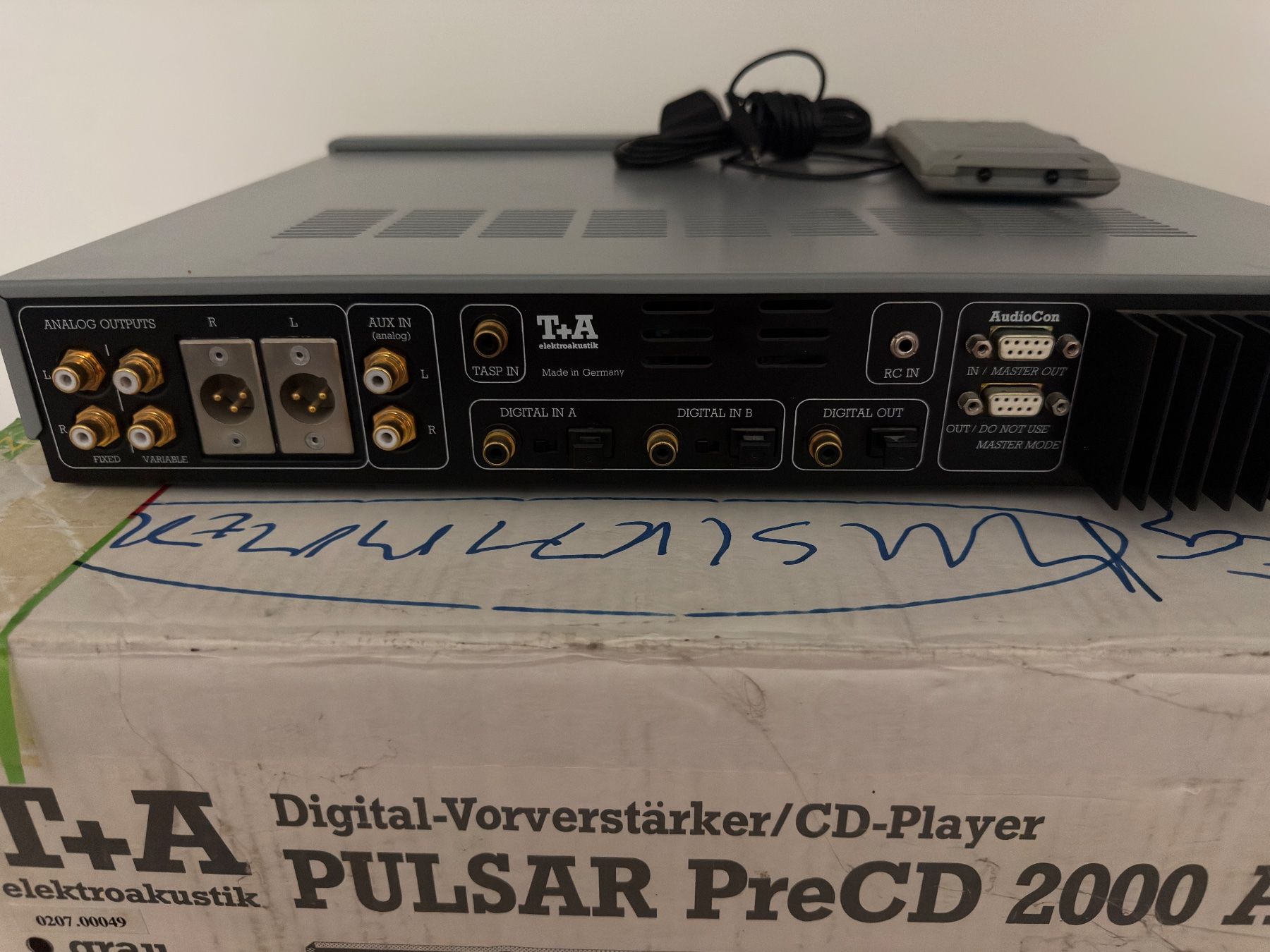 CDs: T&A PreCD 2000AC CD Player – Gebraucht aus Solothurn von fluri79 1