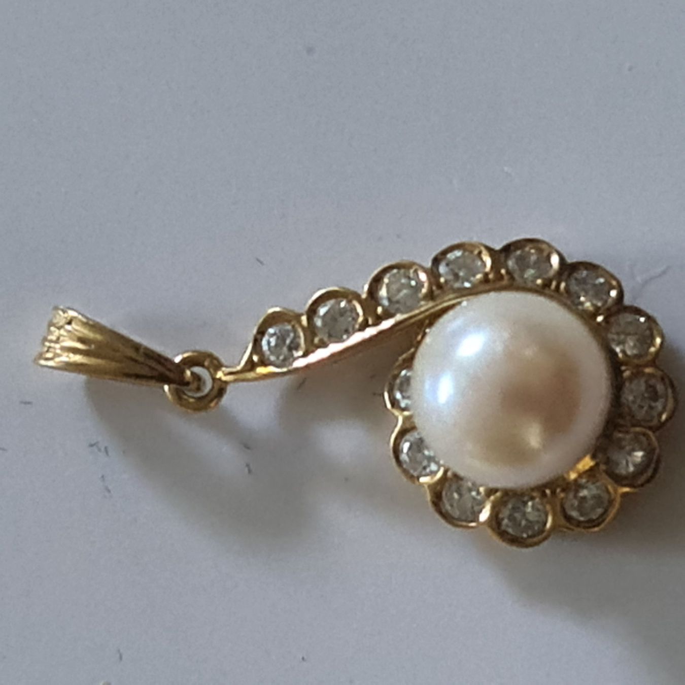 Ciondoli: Gold, Perle und Brillanten Anhänger – Usato da Kreuzlingen venduto da Vanessa42 3