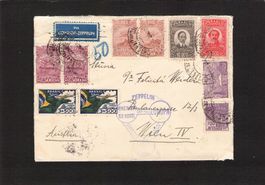 Zeppelinflug Europa-Nordamerika-Brasilien 1933 , Fankatur !!