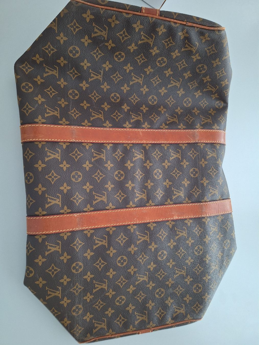 Louis Vuitton Taschen: Borsa Louis Vuitton Keepall 45 Monogram Tela Marrone Usata – Gebraucht aus Colla von ali_j8dj 6