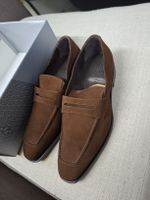 Herren Loafer braun Silany Grösse 9.5 Handmade in Italy 