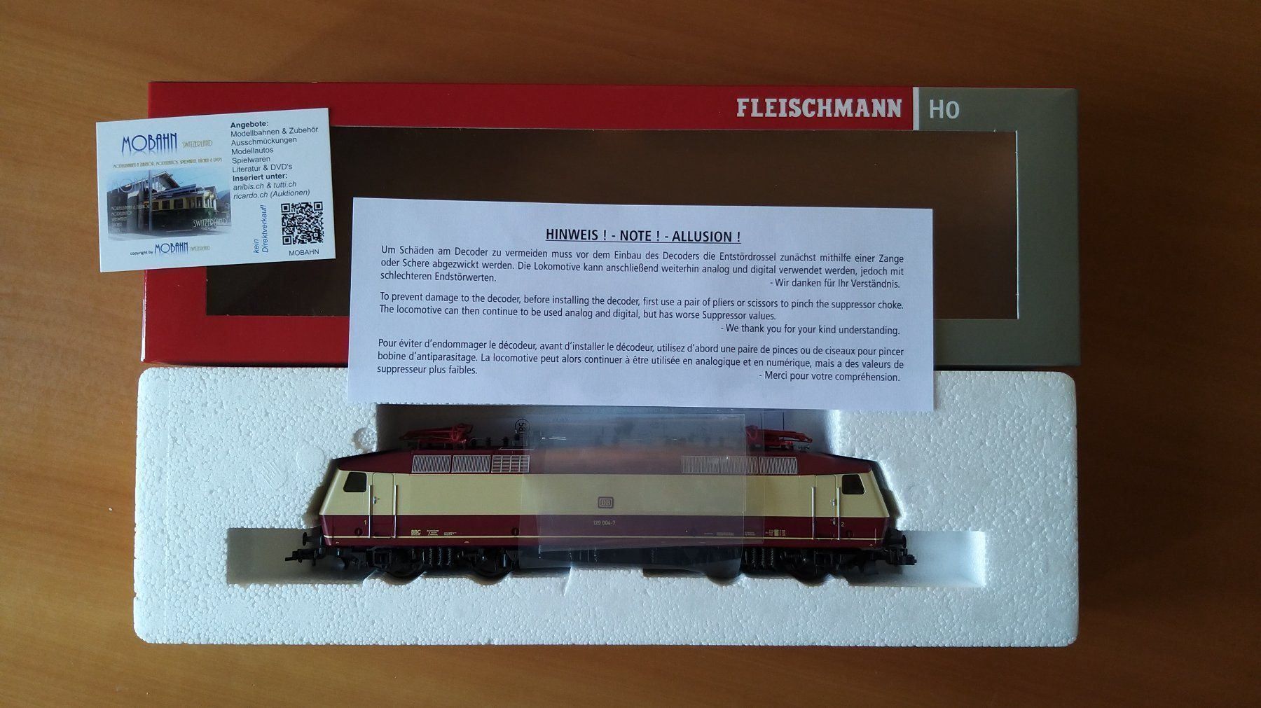 Fleischmann Modellini di ferrovie: Fleischmann - InterCity Riemenschneider mit BR 120 TEE – Nuovo e nell'imballaggio originale da Rotkreuz venduto da MOBAHN-1zu87 1