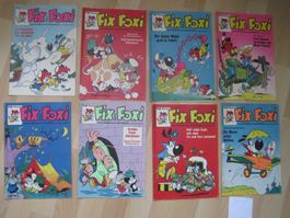 Fix & Foxi Kauka 1972 Comic schönes Topp LOT 18
