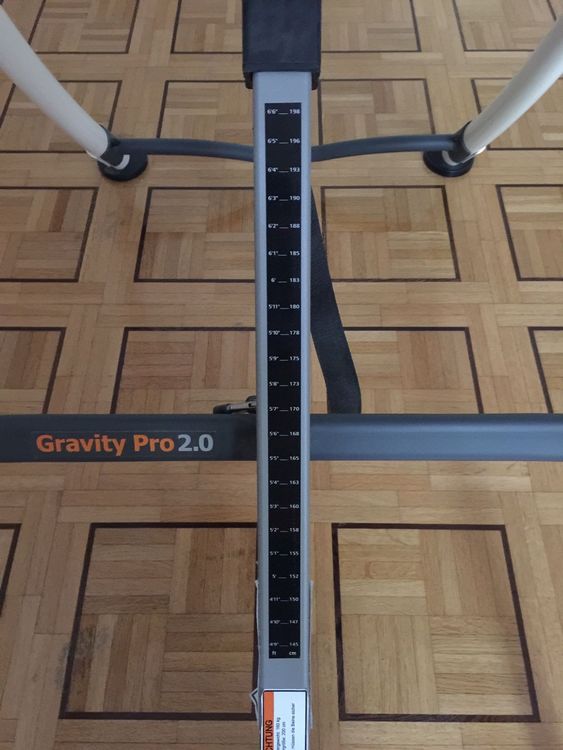 Schwerkrafttrainer/Rückentrainer - Gravity Pro 2.0 - Maxxus (Gebraucht ...