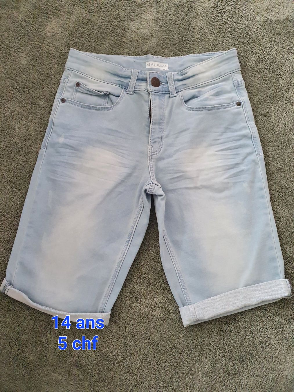 Lotti & Set di vestiti: 3 SHORTS garçon 12/14 ans comme neuf – Usato da Le Locle venduto da Arya4