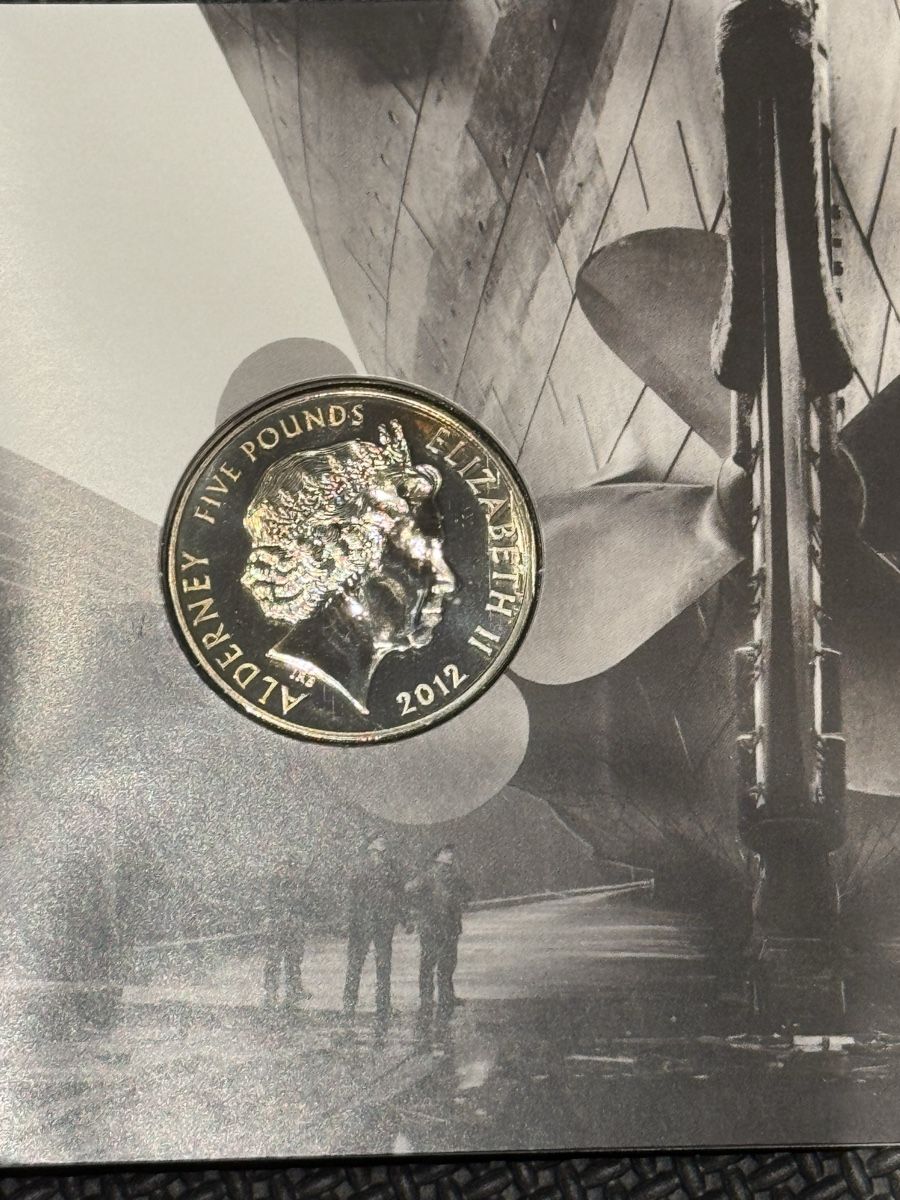 Toutes les monnaies: 2012 Coin Alderney Centenary Edition Titanic  – Neuf avec emballage d'origine à Bellikon par tomsawyer_75 2
