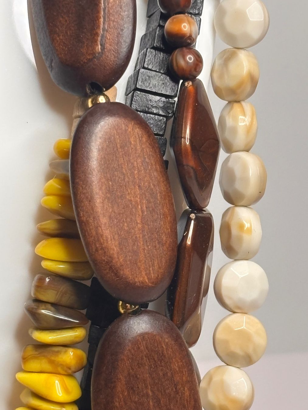 Catenine: Collier tendance bois 🪵 – Nuovo (secondo la descrizione) da Lausanne venduto da mel2dreams 2