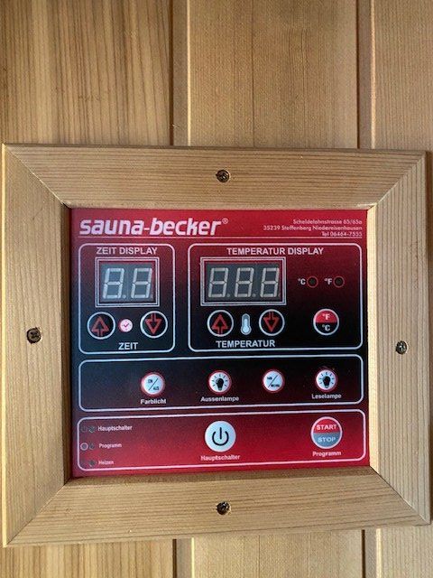 Sauna & Accessori: Infrarot Wärmekabine Glasmodell – Nuovo (secondo la descrizione) da Wolfhausen venduto da min_ks26 6