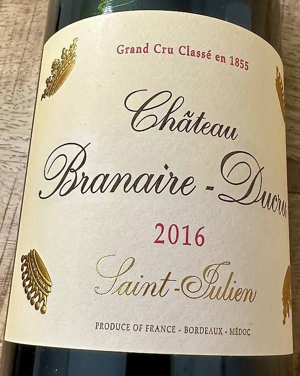 Vino: Château Branaire Ducru 2016 – Nuovo e nell'imballaggio originale da tann venduto da M-Performance