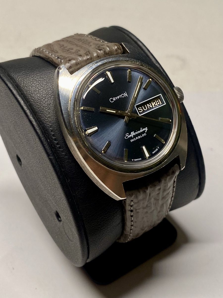 Montres: Montre vintage Crypton automatic day&date – D'occasion à Montagny-la-Ville par SecondA6Heuer