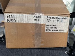 Fiat 850 Austellfenster